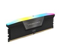 CORSAIR VENGEANCE RGB DDR5 RAM 16GB (1x16GB) 5200MHz CL40 Intel XMP iCUE Compatible Computer Memory - Black (CMH16GX5M1B5200C40)