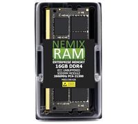 16GB 1X16GB DDR4 2666MHZ PC4-21300 2Rx8 1.2V CL19 260-PIN ECC Unbuffered SODIMM NEMIX RAM Compatible with Synology D4ES03-16G NAS 25 Series: DS1825+ DS1525+ DS925+ DS725+