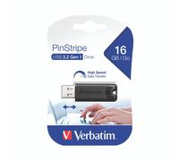 Verbatim 16GB Store'n'Go Pinstripe USB 3.0 Flash Drive Memory
