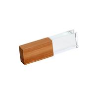 (16GB, Carbonized no box) JASTER Crystal Wooden usb flash drive pen drive U disk memory stick pendrive 4GB 8GB 16GB 32GB 64GB wedding gift thumb drive
