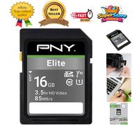 16GB UHS-I SDHC Card: 85MB/s, Waterproof & Shockproof for Adventurers