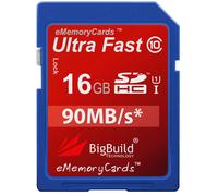 16GB Ultra Fast 80MB/s SD SDHC Memory Card For Canon EOS 100D Camera