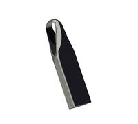 16GB USB 3.0 Flash Drive Metal Keychain Thumb Drive with Write Protection Switch (black)