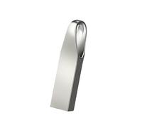 16GB USB 3.0 Flash Drive Metal Keychain Thumb Drive with Write Protection Switch (silver)