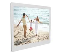 16in 1080P Photo Frame, High Definition Display, Image Preview, Plug and Play, Background, Multiple Control Methods, Easy to Use and (UK Plug)