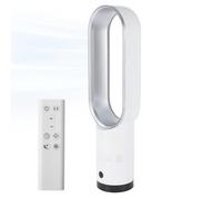16in/24in Column Fan without Blade, Silent Tower Fan, 8 Speed, 90° Oscillation, LED Display, Bladeless Air Cooler Fan, Column Fan for Home, Office (24-in-White)