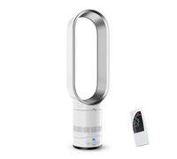 16in/24in Column Fan without Blade, Silent Tower Fan, 8 Speed, 90° Oscillation, LED Display, Bladeless Air Cooler Fan, Column Fan for Home, Office (16-in-Grey)
