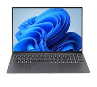 16in Laptop Lightweight 32GB DDR4 Laptop 2.9GHz Processor BT Camera Kit for Wins 11Pro, Fingerprint Security for Movie Marathons (128GB UK Plug)