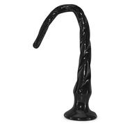 16in Long Anal Butt Plugs, Beginner Ox Tail Soft Large Anal Dildo Plug with Scale Readings, Anal Training Set, Anal Sex Game for Anus Vagina Stimulation