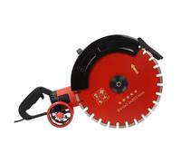 16inch 4000W Electric Grooving Machine Concrete Saw Brick Cutter Slotting Tool, 3000RPM, Pure Copper Motor, 60 * 21 * 42 Cm Sturdy Construction