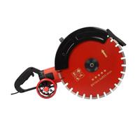 16inch Electric Grooving Machine Concrete Saw Brick Cutter Slotting Tool 410mm Blade 4000W