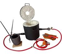 16KG Gas Metal Melting Furnace Propane Forge Casting Tool Gold Foundry Brass