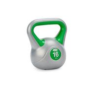 16kg Vinyl Kettlebell York Green One Size