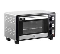 16L 230C Mini Oven With Timer Silver & Black