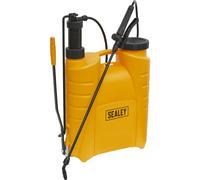 16L Backpack Sprayer - Heavy Duty PP Plastic - Interchangeable Spray Nozzles