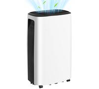 16L/Day Dehumidifier With 4L Water Tank - 24H Timer - Digital Humidity Display - HOMCOM | TJ Hughes