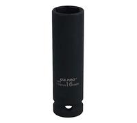 16mm 1/2" Drive Deep Metric Impact Impacted Socket 6 Sided Single Hex