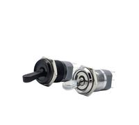 16mm 10A ON-OFF Slide Power High Current Metal Toggle Switch Waterproof Push Button 2 Positions 1NO1NC Illuminated Led Red Green IDGTTLDF(SILVER_3-6V)