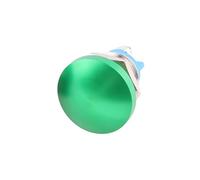 16mm 19m 22mm Metal Switch Momentary Without Fixation Self-reset Press Pushbutton 1Pcs(Green,16mm)
