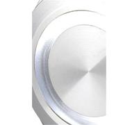 16mm 19mm 22mm Momentary Normal Open Ring LED Reset Metal Electric Pushbutton Switch 1Pcs(White led color,22mm,220 V)