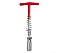 16mm 21mm Spark Socket Kit with 70mm Extension Bar 16mm 21mm(16mm(22cm)) | High-strength heat-treated spring, 180-degree swivel head, flexible for access, ergonomic plastic handle, comfortable grip