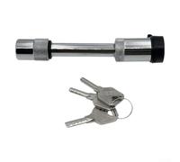 16mm 5/8 Inch Trailer Hitch Lock Pin for Quad Mower Garden Towing - Secure Receiver Coupling Device - Rust Resistant Steel with Keys(Silver)