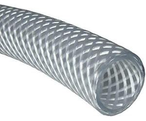 16mm 5/8" Inside Diameter x 23mm Outside Diameter 1 METRE Clear Braided PVC Flexible Tubing Food Grade Pipe Reinforced Water Hose Made in England - PENTECH Moulding CO LTD