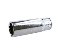 16mm 6 Point 3/8" Drive 64mm Double Deep Metric Socket Chrome Vanadium Steel