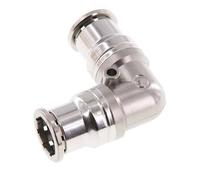 16mm 90deg Elbow Push-in Fitting Stainless Steel FKM