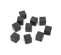 16mm Acrylic Dices 0.63In 6 Sided Game Engraving Kids Educational Color Number For Party Family Tray With Lid