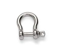 16mm Bow Shackle - Forged - A4 (Marine Grade) Stainless - 1 Pack
