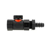 16mm Bspf In Line Soft Touch Valve Black