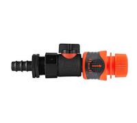 16mm Bspf Quick Connect Valve Orange