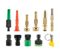 16mm Copper high Pressure Spray Gun for car wash Watering Garden Irrigation 1/2" 3/4" Internal and External Thread Fittings(2837)
