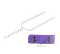 16mm Crystal Tuning Forks, Clear Powerful Tone Good, Perfect Healing Musical Instrument, For Meditation Sound Healing Therapy Yoga Stress Relief, With Suitcase(E Note,432hz)