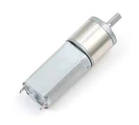 16MM DC Gear Motor, 6V-12V Metal Gearbox, 12-336RPM High Torque Electric Motor Reducer, 16GA-050 Model, 2-Pack (6V 336 RPM)
