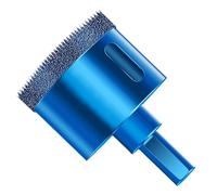 16mm Diamond Serrated Hole Saw - Dry Drill Bits Hollow Extractor Milling Cutter for Glass/Tile/Ceramic/Marble