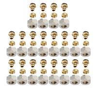 16Mm Eurocone Pipe Connectors For Underfloor Heating Manifolds, Offers Secure And Wtertight Connection For Pipework And Manifolds(20pc)