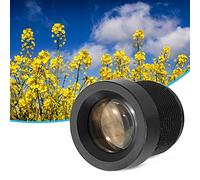 16mm Focal Length Camera Board Lens High Definition Security CCTV Surveillance with M12 Screw Connector Fixed Fast Focusing Stable Image Quality Practical Accessory