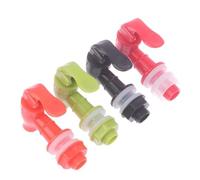 16mm Grain Leak Proof Faucet Water Tap Glass Wine Bottle Jar Barrel Tank with Filter Valve Dispense(BK)