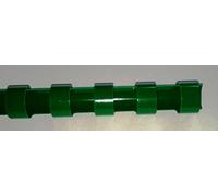 16mm Green Plastic Binding Combs - Pack of 100 | A4 Size | Holds Up to 145 Sheets | 21-Ring Binding Spines for Reports, Office Projects, and School Use