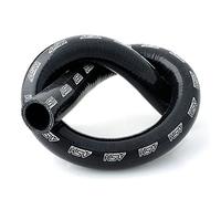 16mm ID Black 1 Metre Length Wire Reinforced Straight Silicone Hose - AutoSil...