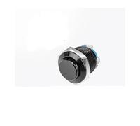 16mm IP67 Waterproof Momentary Push Button Switch 5Pcs Metal Self-Reset ON-Off