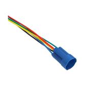 16mm Metal Rotary Selector Switch 2 3 Position On Off 12V Led Red Green Stainless Steel Push Button Switch 1NO1NC Latching SPDT(Harness,3 POSITION 2NO2NC_220V)