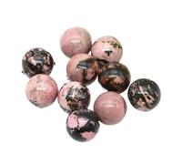 16mm Mini Crystal Balls Stones Pocket Spheres Chakra Globe Bead Mineral Gems Specimen Home Decor(Color-23,20 PCS)