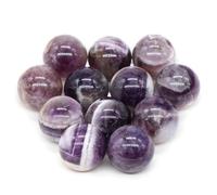 16mm Mini Crystal Balls Stones Pocket Spheres Chakra Globe Bead Mineral Gems Specimen Home Decor(Color-03,20 PCS)