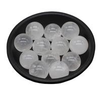 16mm Mini Crystal Balls Stones Pocket Spheres Chakra Globe Bead Mineral Gems Specimen Home Decor(Color-41,50 PCS)