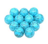 16mm Mini Crystal Balls Stones Pocket Spheres Chakra Globe Bead Mineral Gems Specimen Home Decor(Color-10,20 PCS)