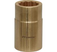 16mm Non-Sparking WallDrive Socket - 1/2" Square Drive - Beryllium Copper