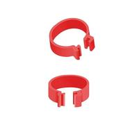 16mm Poultry Leg Rings without Lettering, Colorful Chicken Clips and Animal Identification tools for Farms